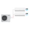 MITSUBISHI ELECTRIC MSZ-HJ35VA ER1*2 / MXZ-3HJ50VA ER1 мульти сплит-система 